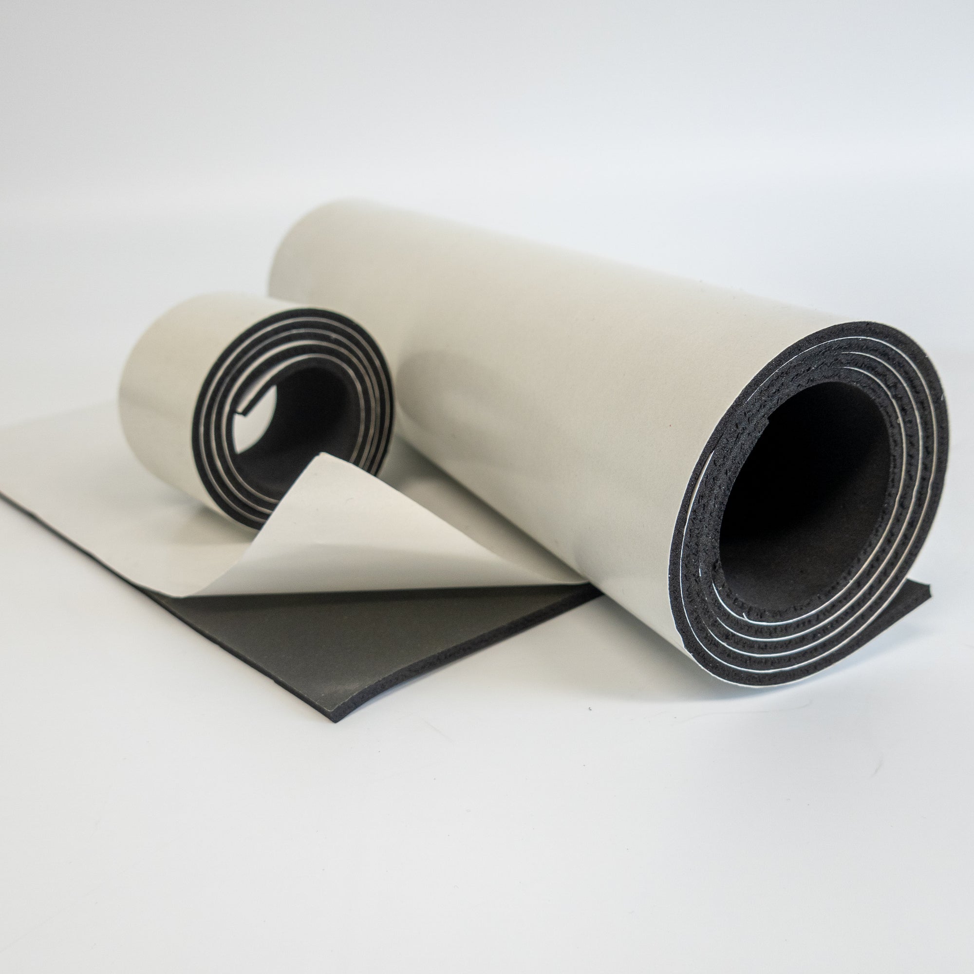 Neoprene Rubber Rolls & Sheets 36 WIDE  60A Medium Hardness WITH ADH —  Rubber Sheet Warehouse®