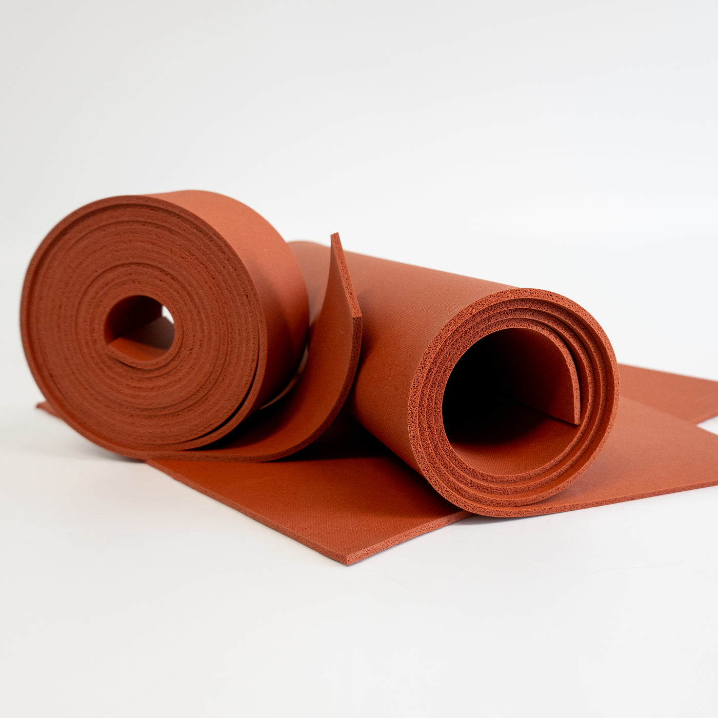 Silicone Sponge Rubber Medium Density Rolls, Sheets & Strips AMS319